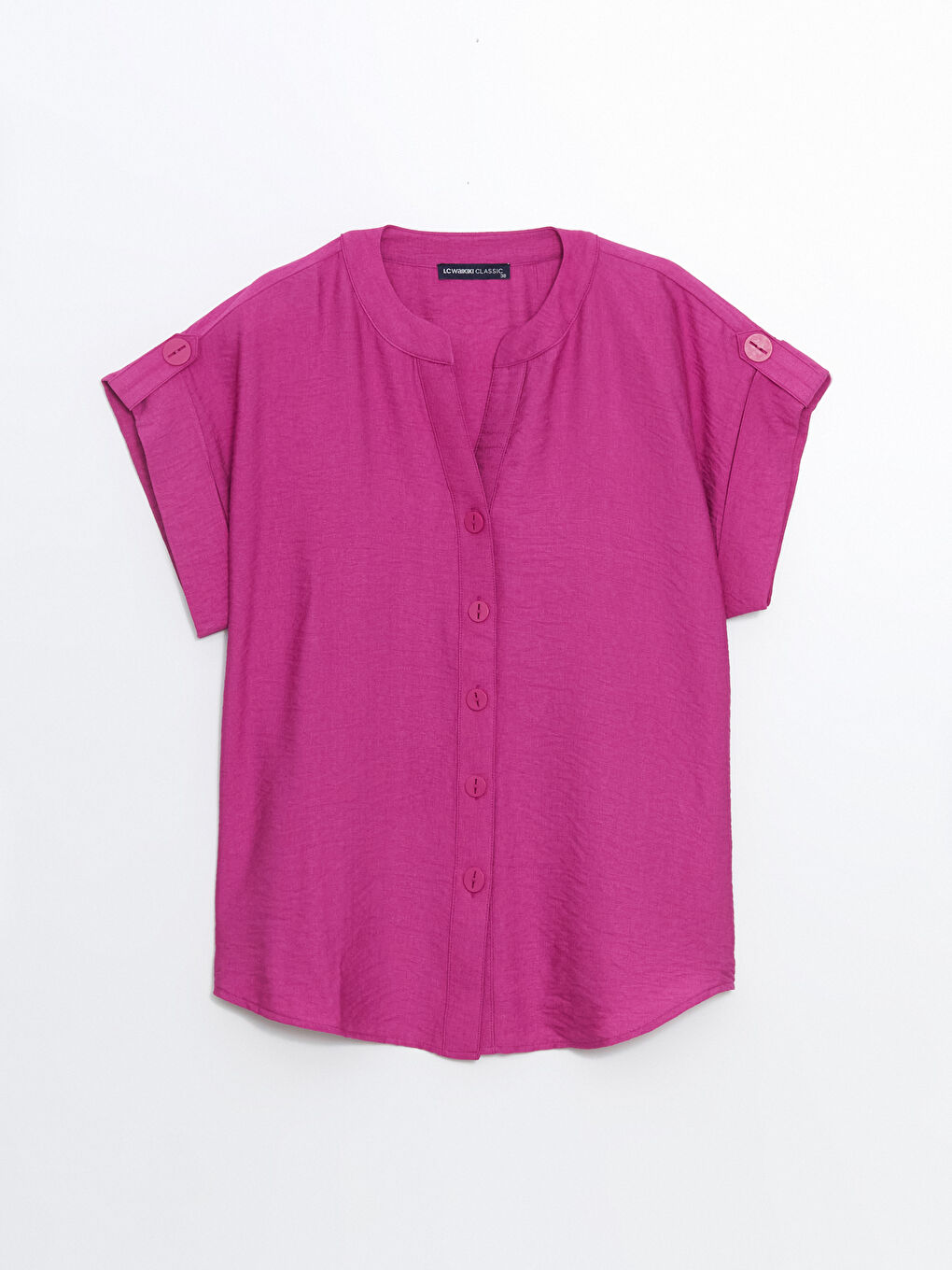 Notch Neck Women's Shirt -S52446Z8-YAF