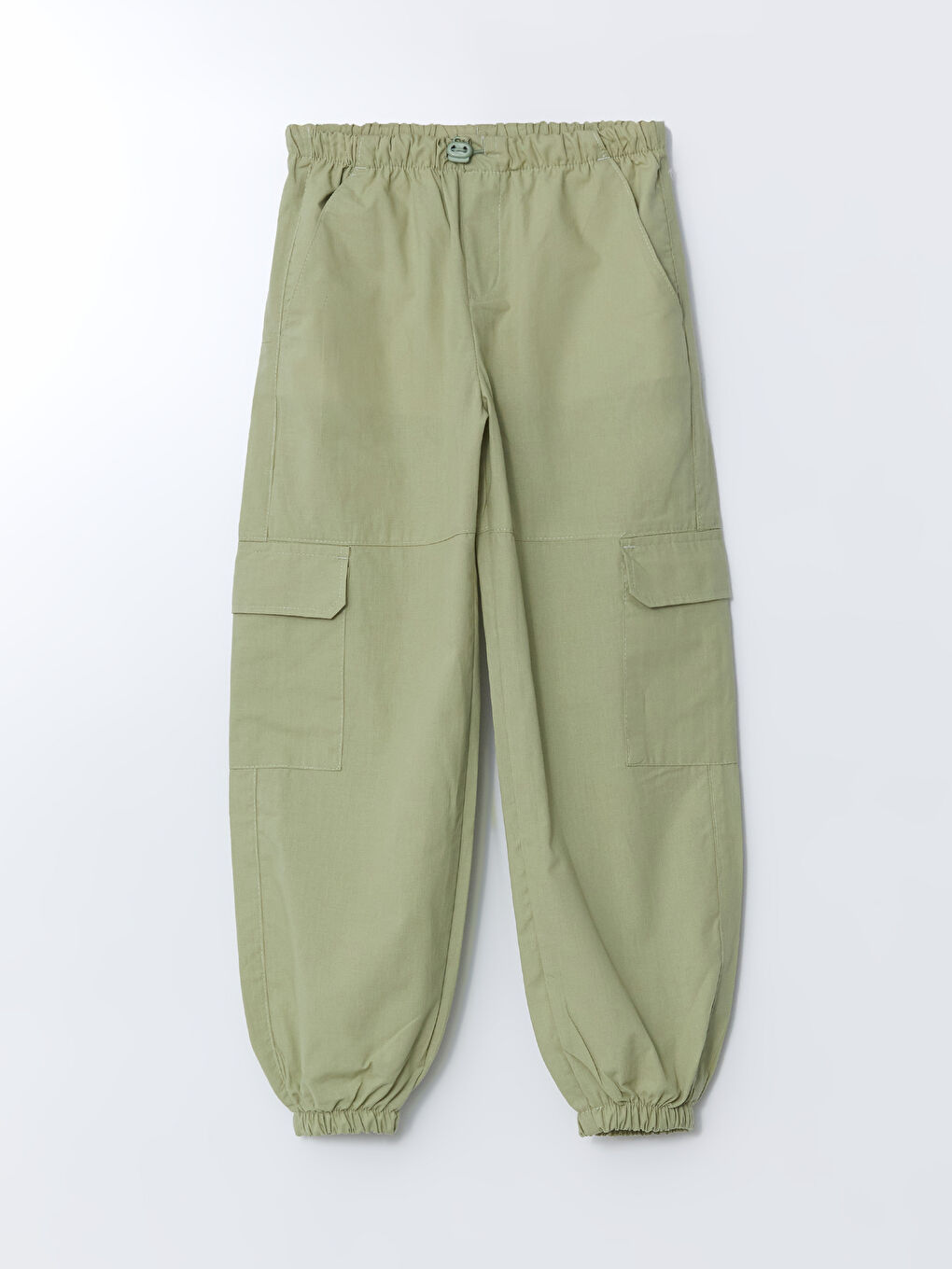 Elasticated Waist Girls' Cargo Jogger Trousers