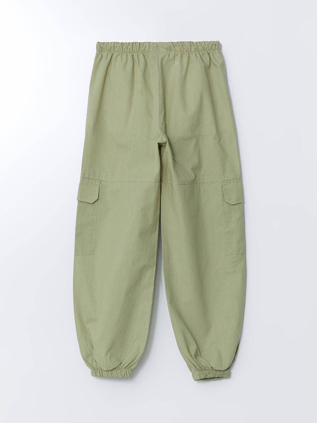 Elasticated Waist Girls' Cargo Jogger Trousers-1