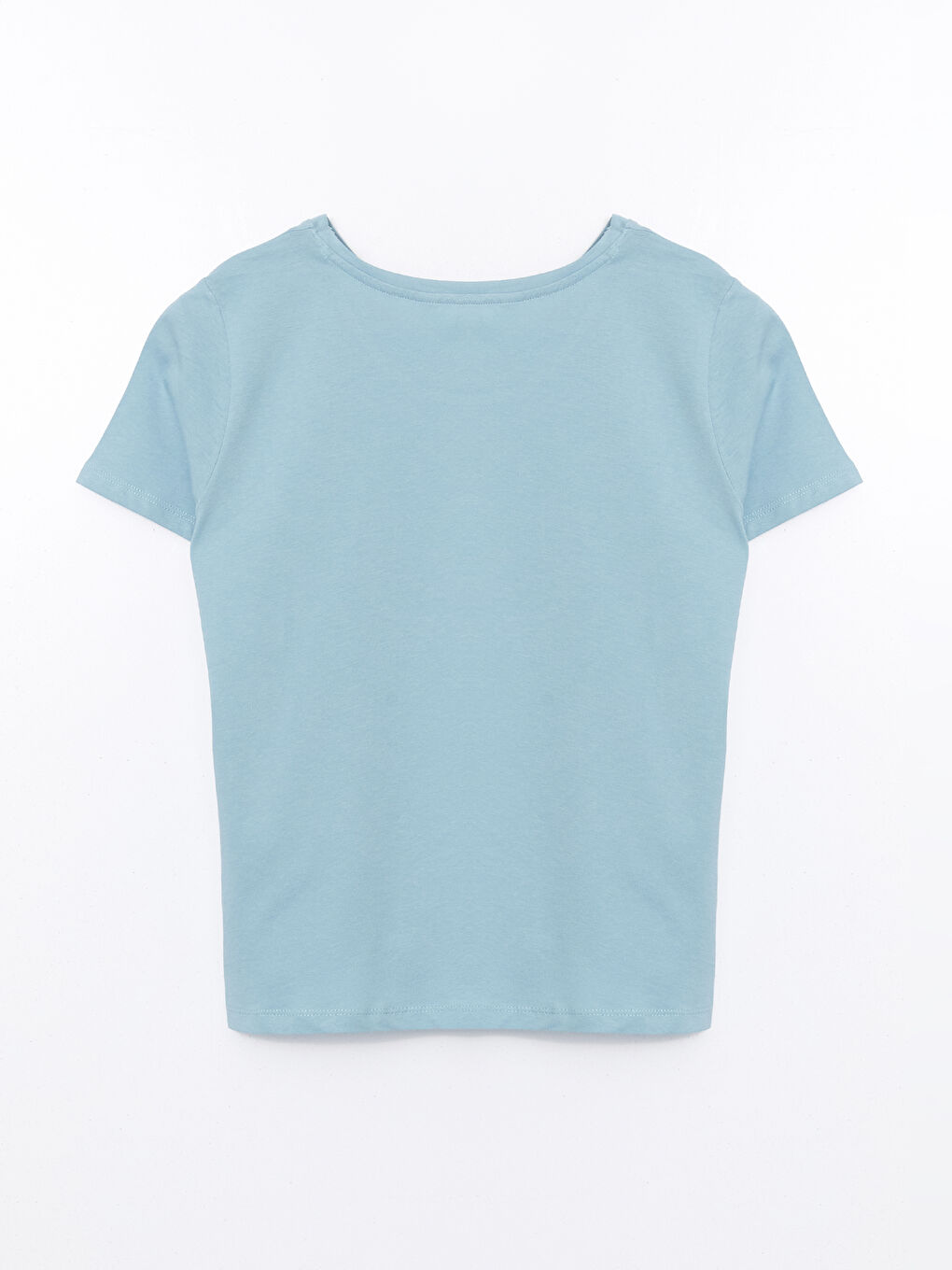 LCW DREAM Crew Neck Printed Women's Pyjama Top -S52482Z8-GLY