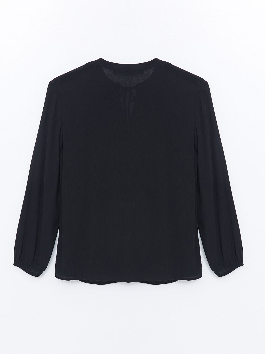 Ženska bluza sa kragnom na vezivanje -S52493Z8-CVL