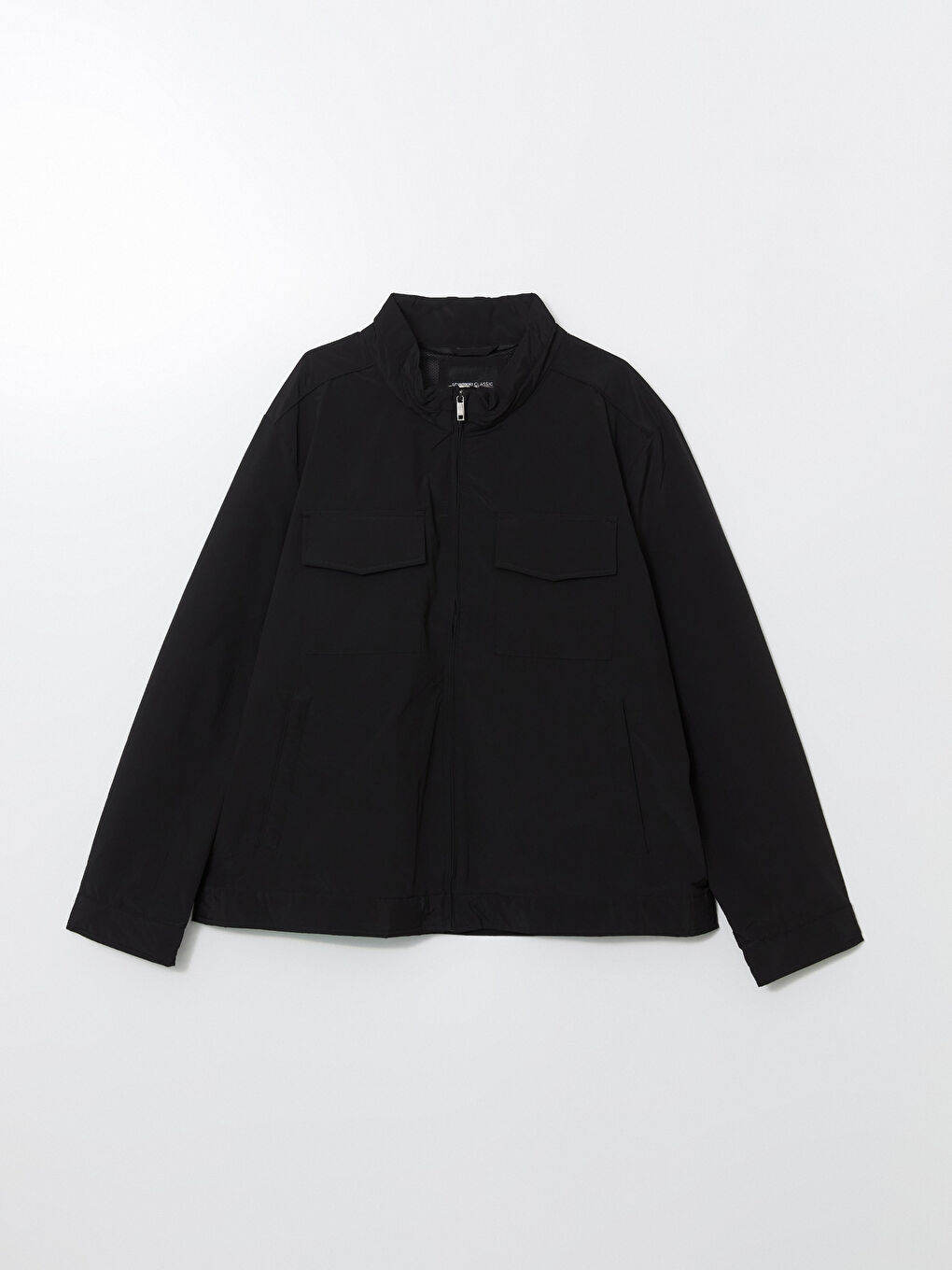 Standard Fit Funnel Neck Men's Coat -S52512Z8-CVL