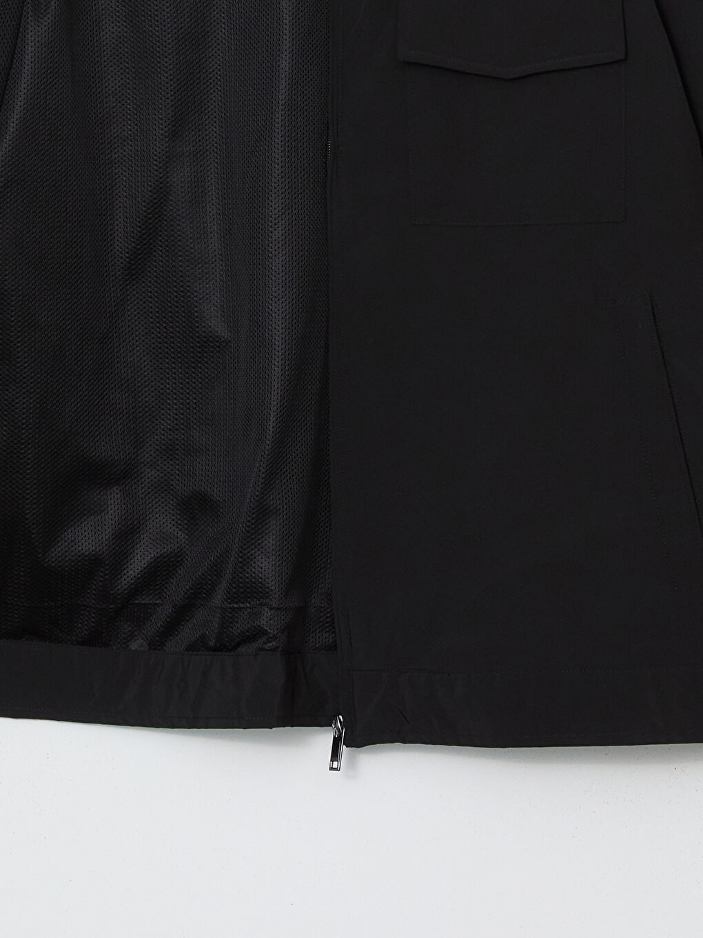 Standard Fit Funnel Neck Men's Coat -S52512Z8-CVL