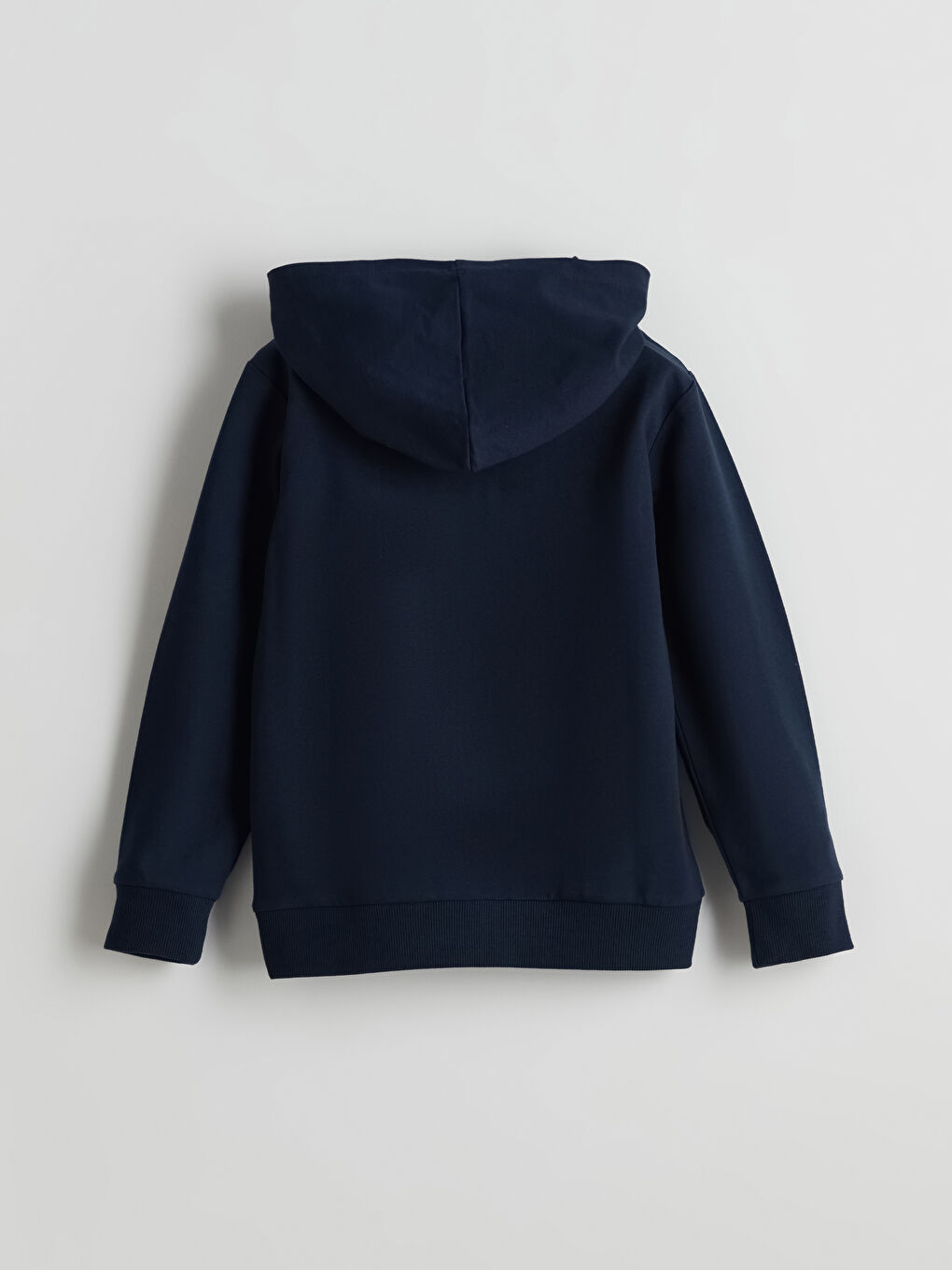 Lacivert Kapüşonlu Fenerbahçe Baskılı Erkek Çocuk Sweatshirt-2