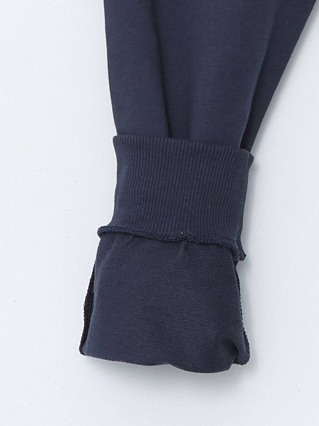 Lacivert Beli Lastikli Barcelona Baskılı Erkek Çocuk Jogger Eşofman Altı-1