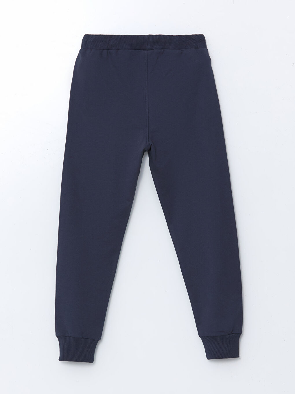 Lacivert Beli Lastikli Barcelona Baskılı Erkek Çocuk Jogger Eşofman Altı-2
