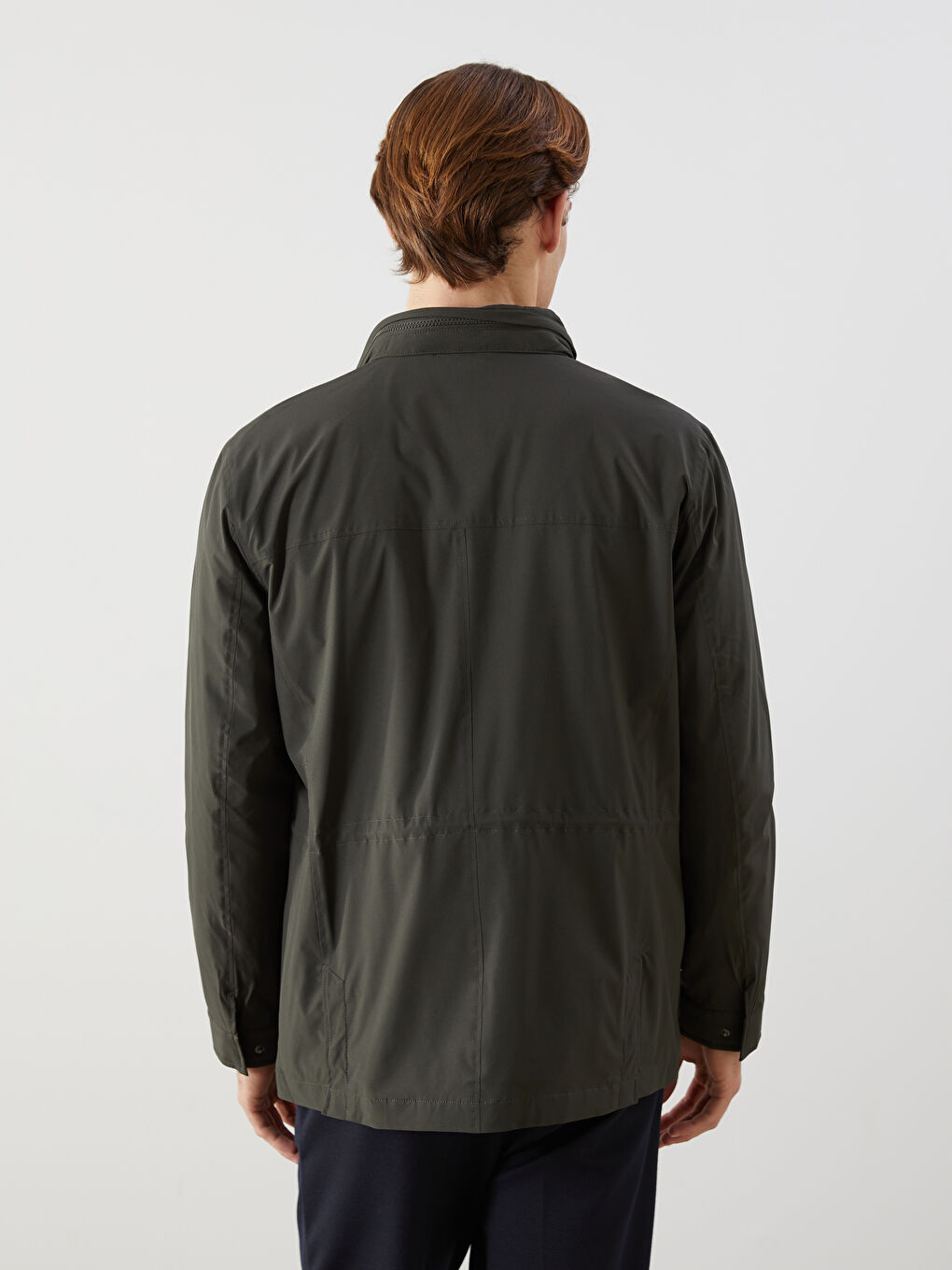 Standard Fit Hooded Men's Coat -S52544Z8-V9A