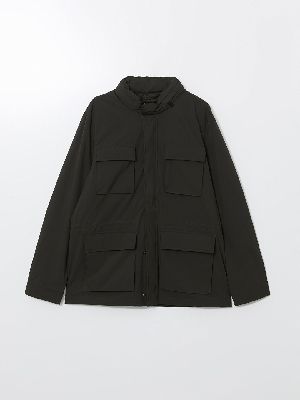Standard Fit Hooded Men's Coat -S52544Z8-V9A