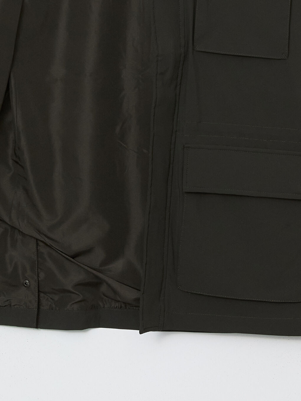 Standard Fit Hooded Men's Coat -S52544Z8-V9A