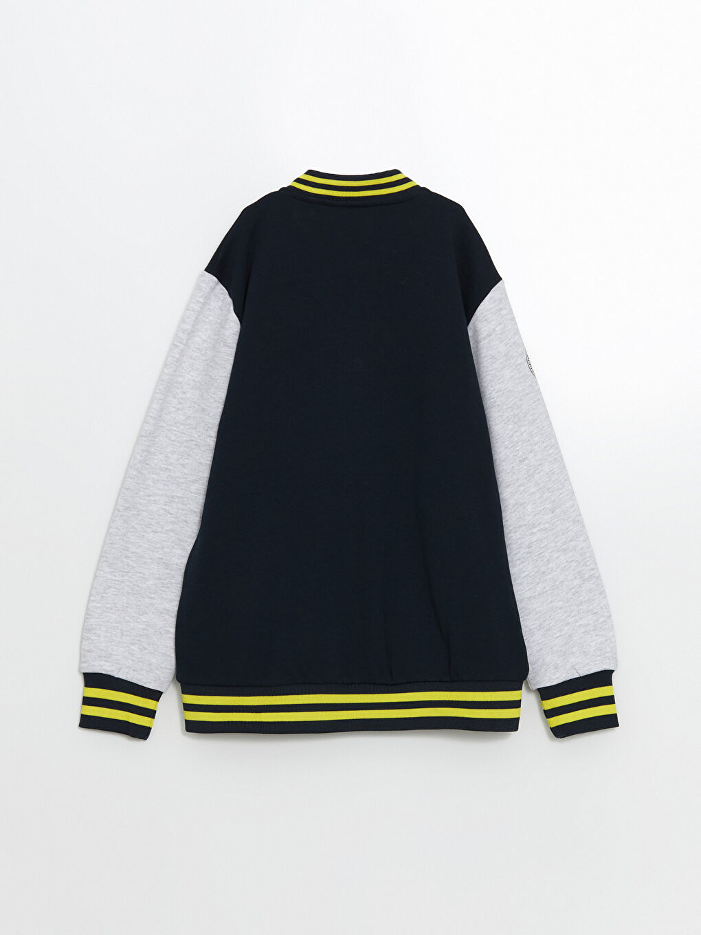 Lacivert Fenerbahçe Baskılı Erkek Çocuk Kolej Ceket-2