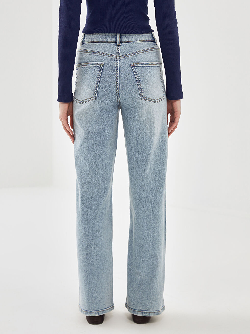 Wideleg Women's Jeans -S52564Z8-315