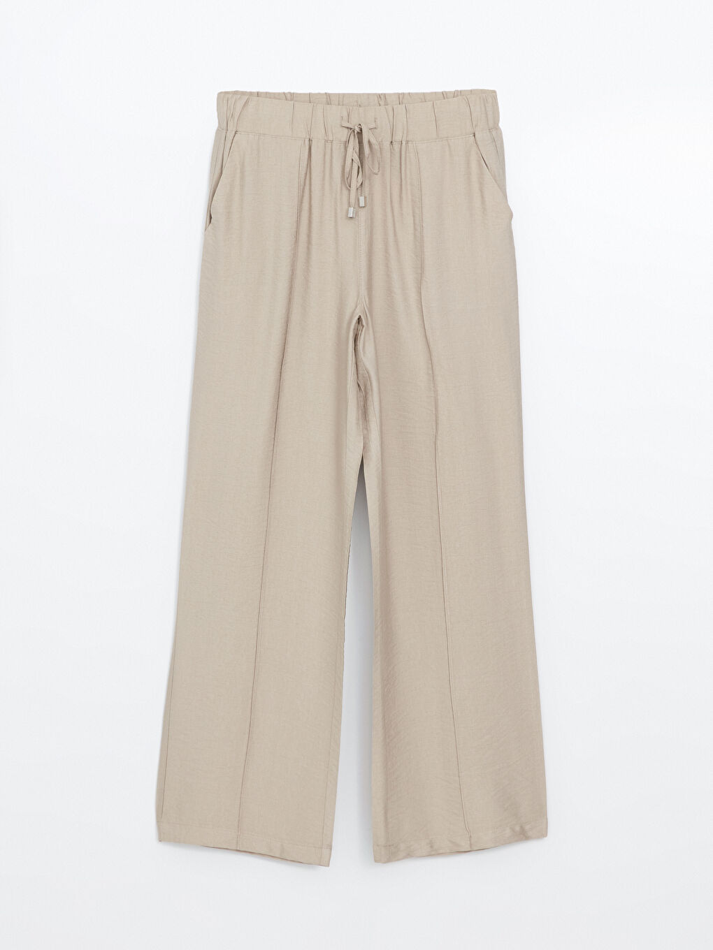 Pantalone za žene sa lastišem u struku -S52572Z8-GD0