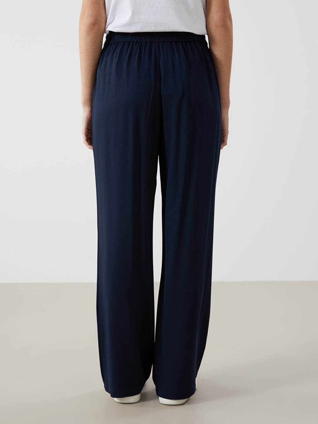 Elasticated Waist Women's Trousers -S52573Z8-E1J