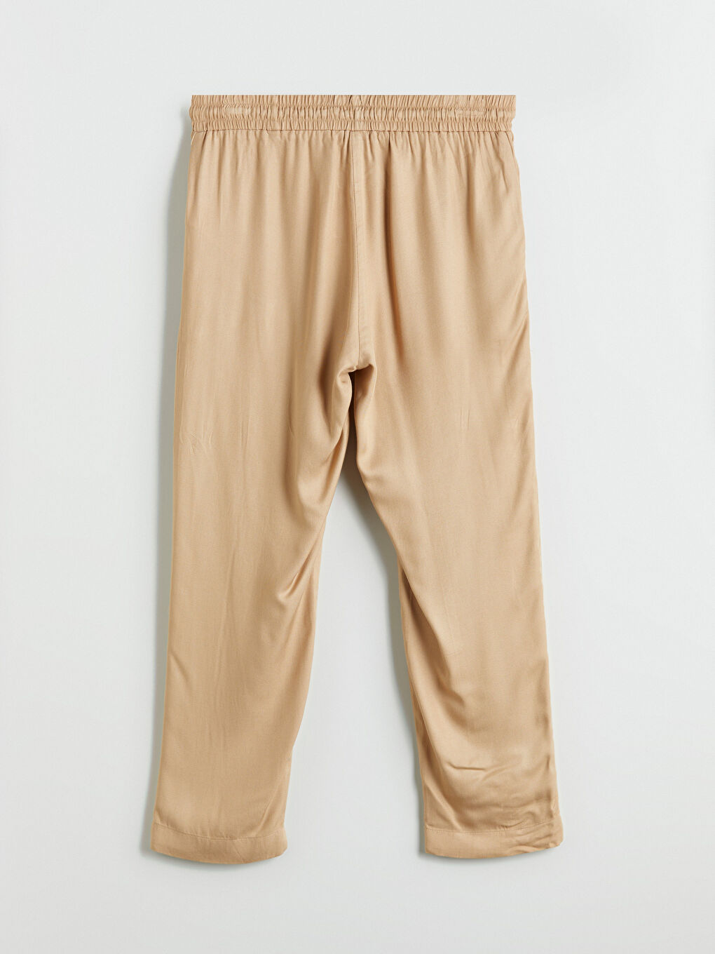 Elastic Waist Carrot Fit Women's Trousers -S52574Z8-GD0