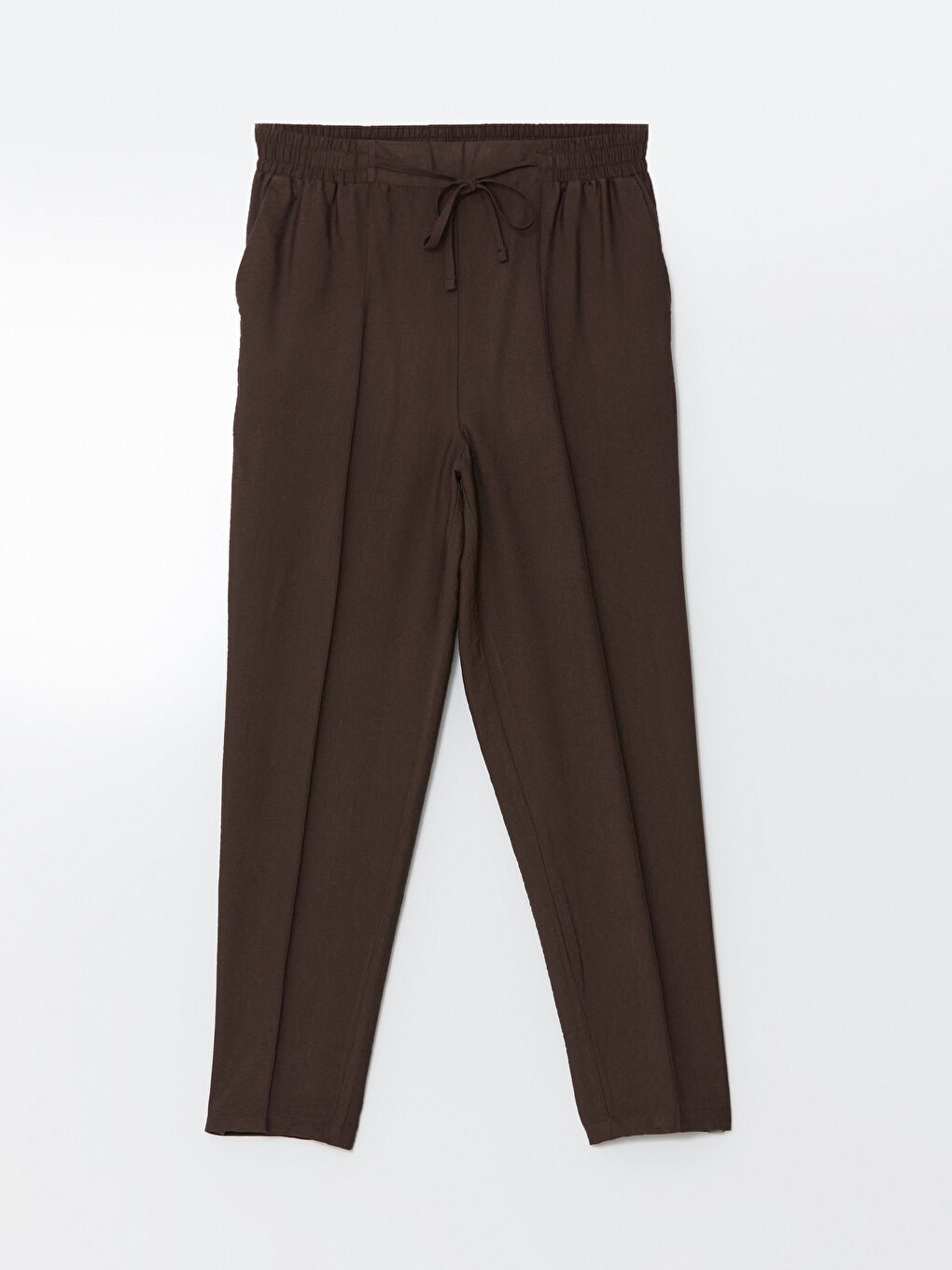 Pantalone za žene sa lastišem u struku -S52578Z8-JLD