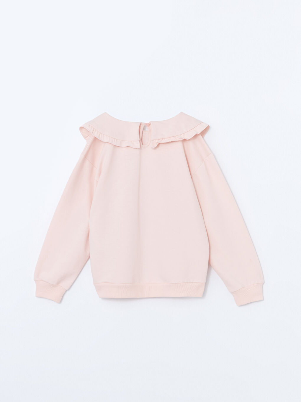 Peter Pan Collar Girls' Thick Sweatshirt-2