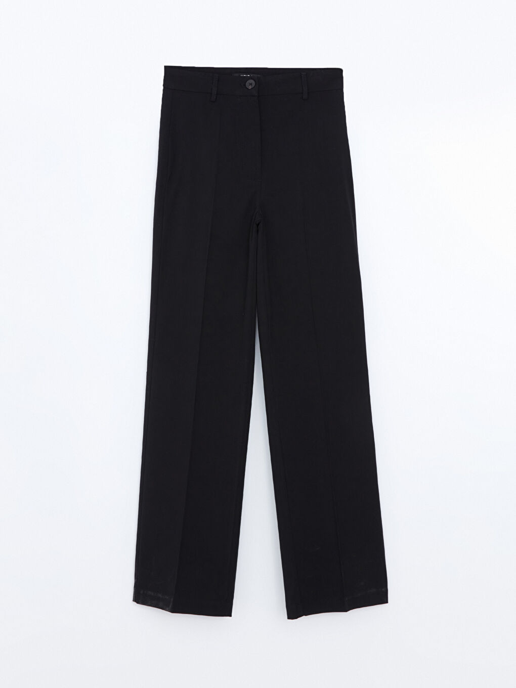 Siyah Standart Fit Kadın Pantolon