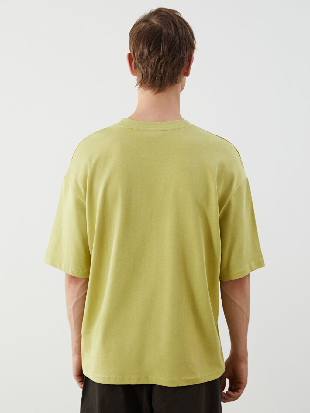Crew Neck Jersey Men's T-Shirt -S52607Z8-12N