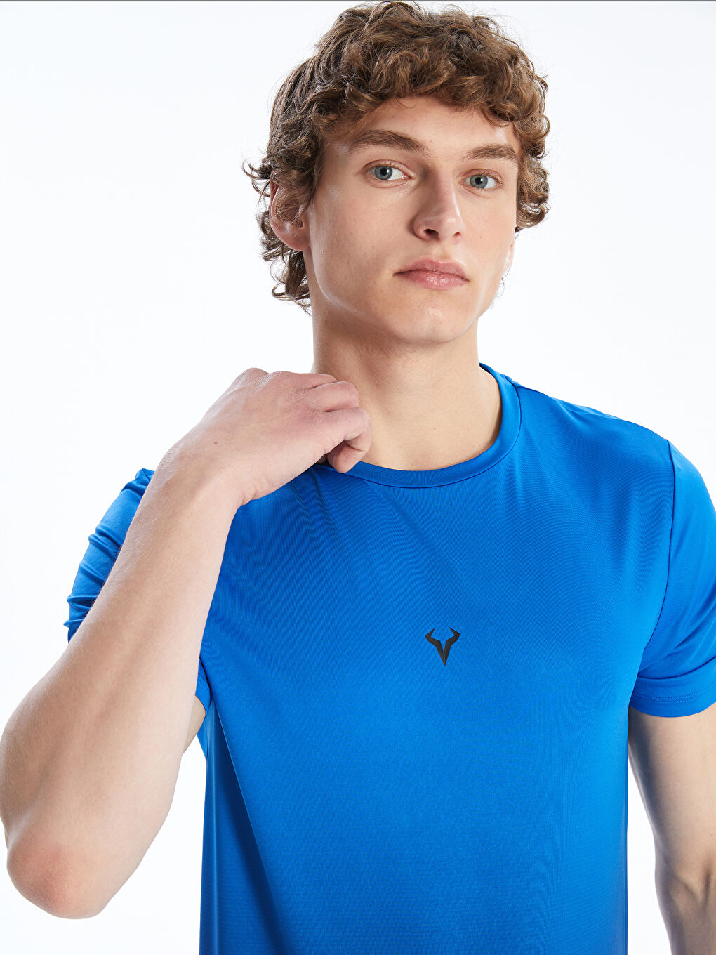 Crew Neck Short Sleeve Men's Sports T-Shirt -S52612Z8-LSH