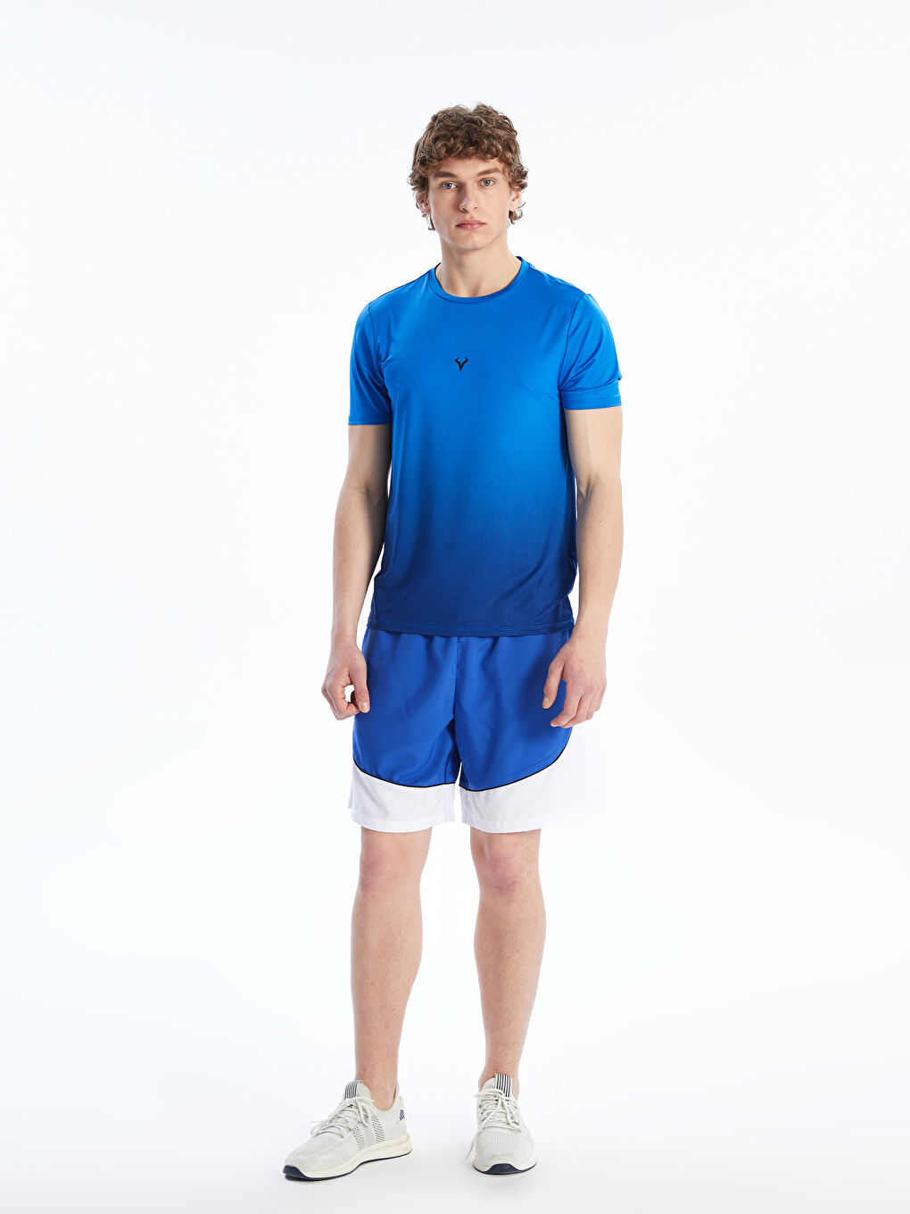 Crew Neck Short Sleeve Men's Sports T-Shirt -S52612Z8-LSH