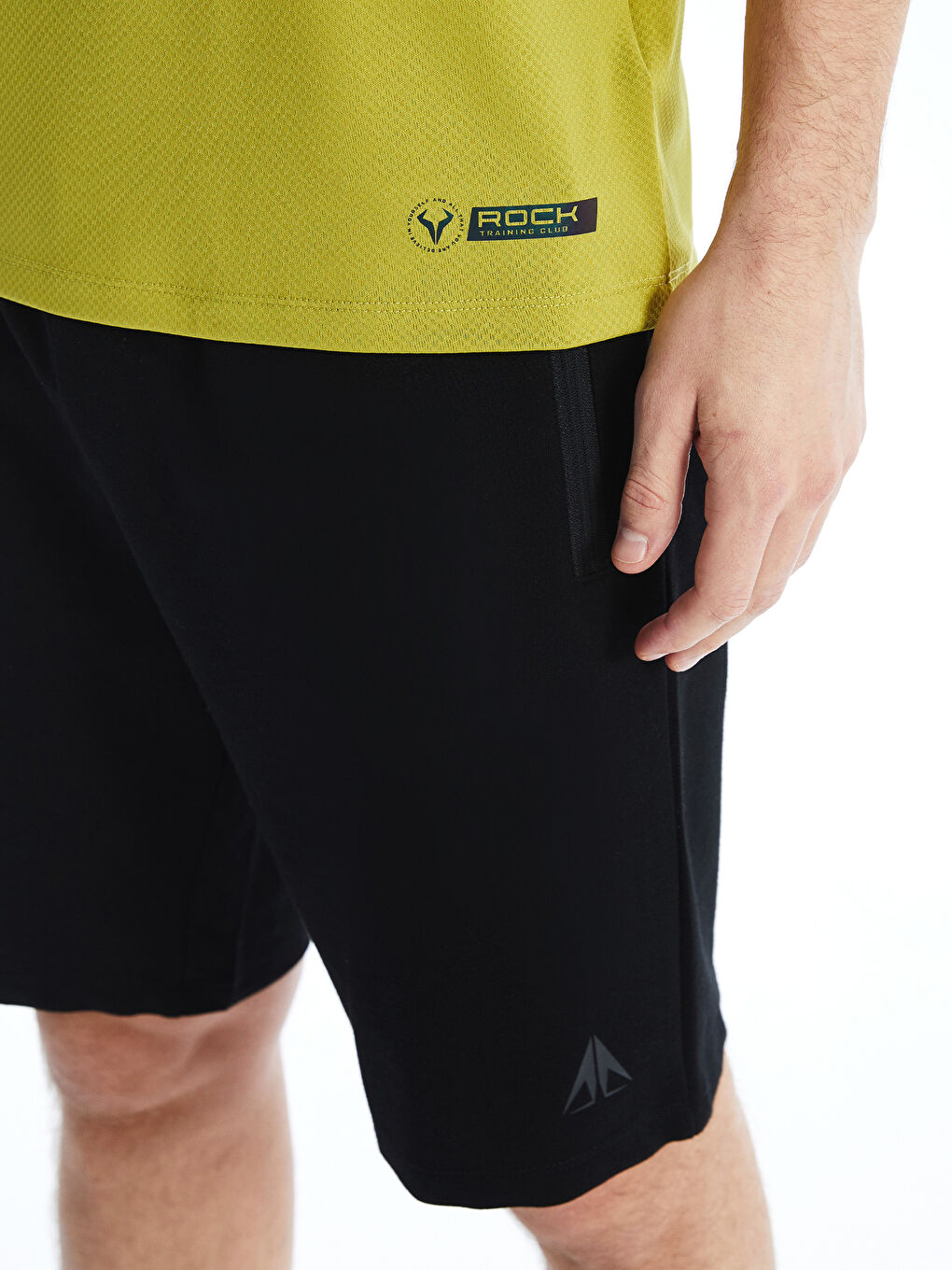 Crew Neck Short Sleeve Men's Sports T-Shirt -S52620Z8-VDM