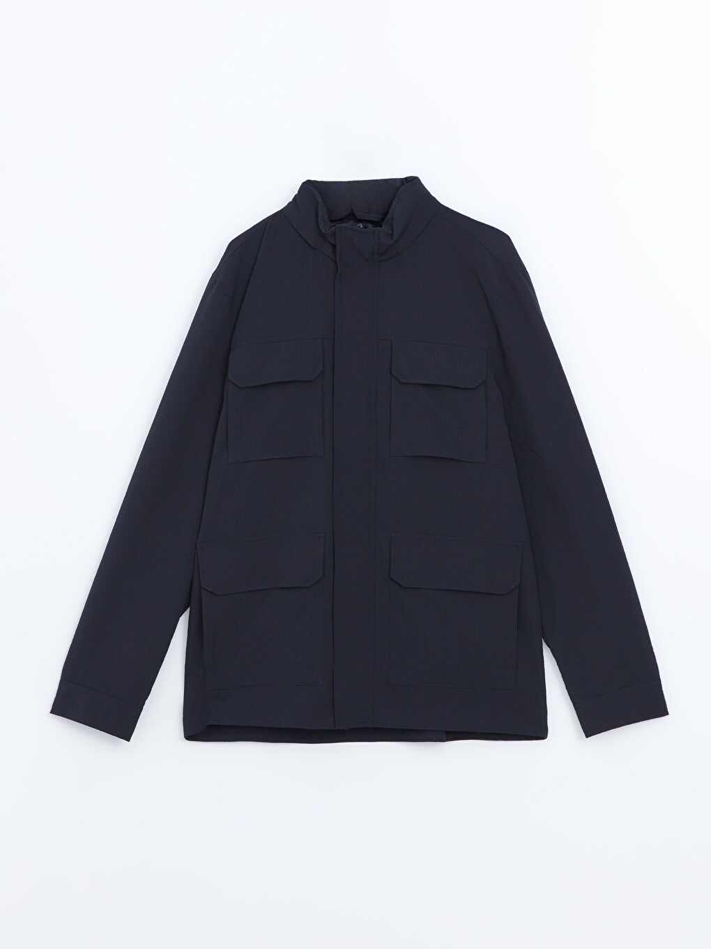 Standard Fit Turtle Neck Men's Coat -S52641Z8-RFH