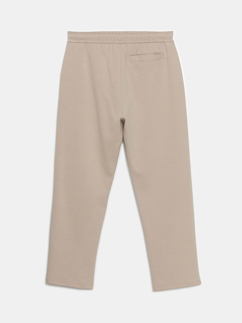 Bej Standart Kalıp Erkek Spor Eşofman Altı-6