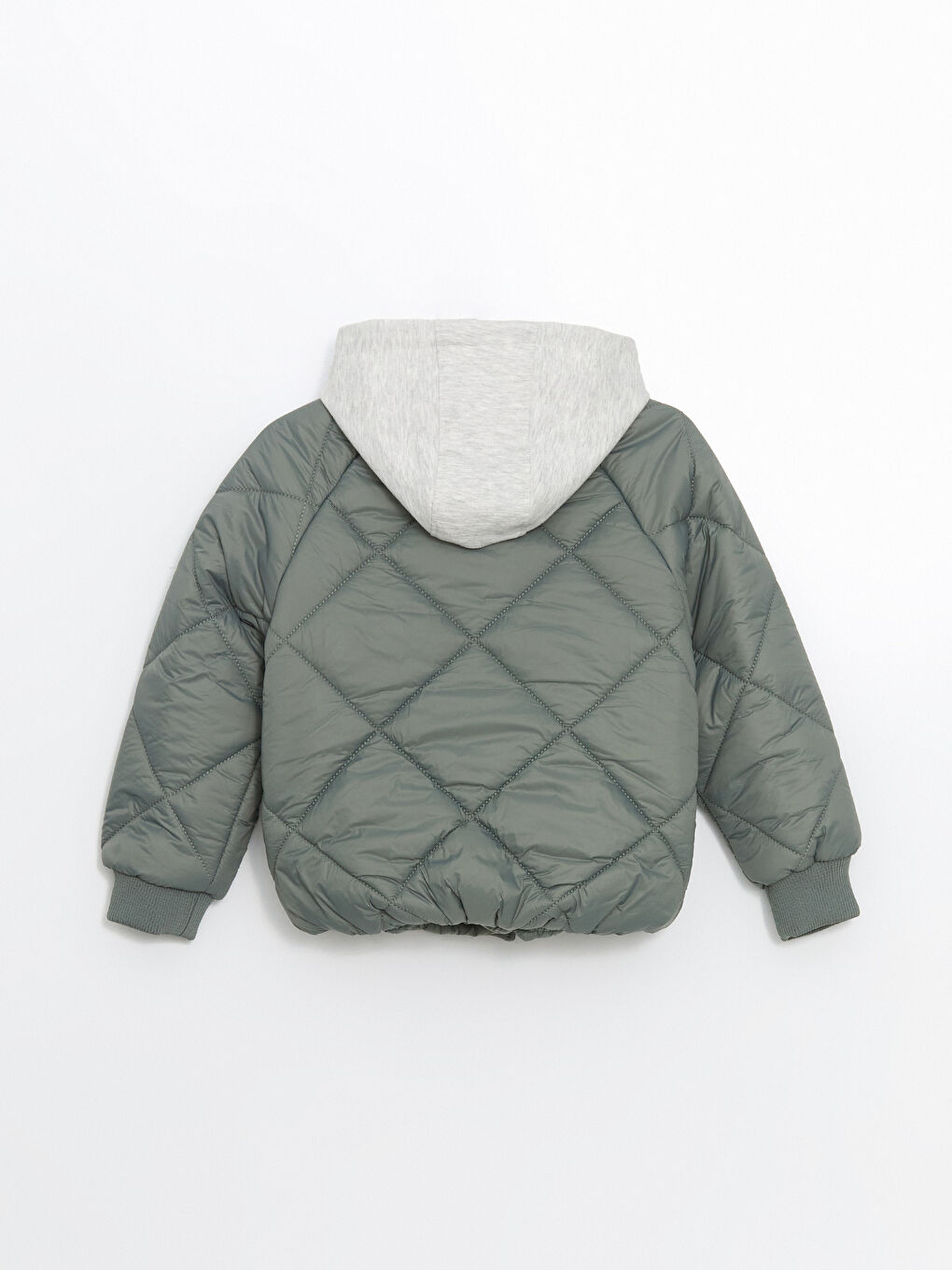 LCW Kids Haki Kapüşonlu Erkek Çocuk Şişme Mont - 2