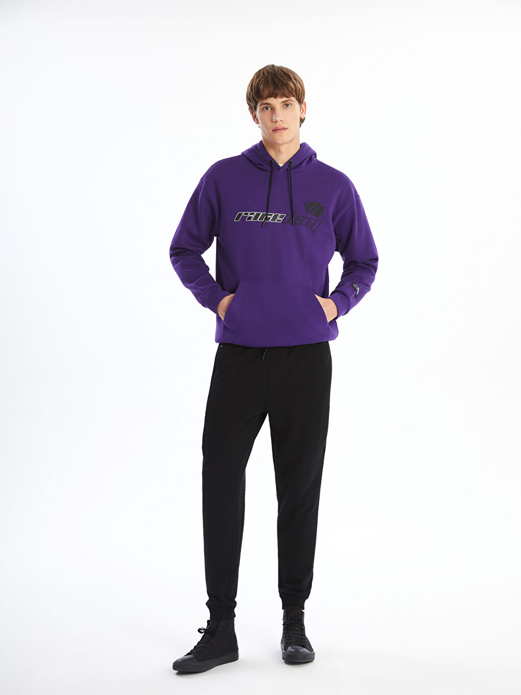 Standard Fit Men's Jogger Sweatpants -S52668Z8-CVL