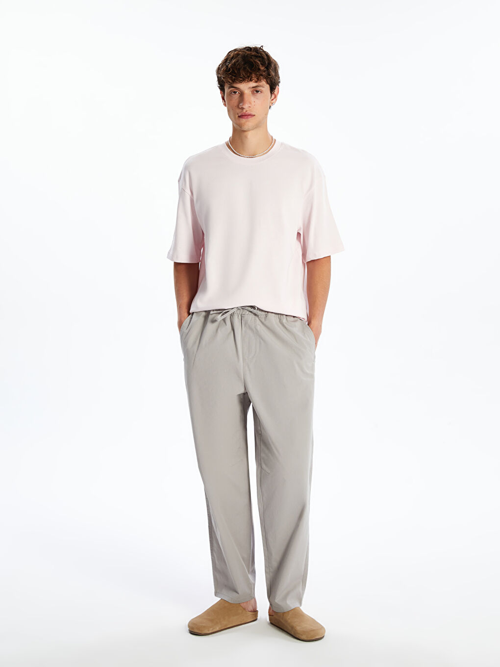 Crew Neck Jersey Men's T-Shirt -S52693Z8-14N