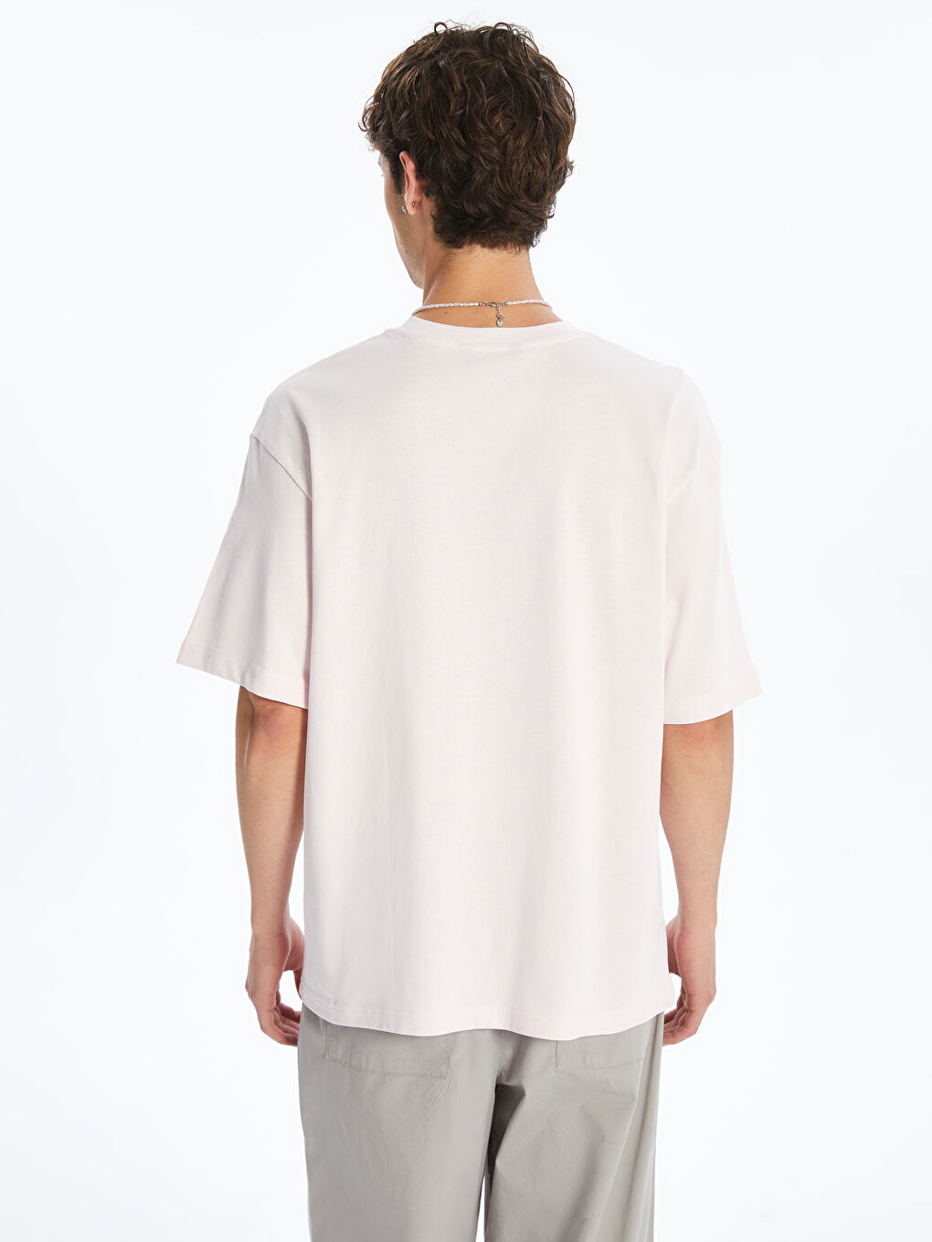 Crew Neck Jersey Men's T-Shirt -S52693Z8-14N