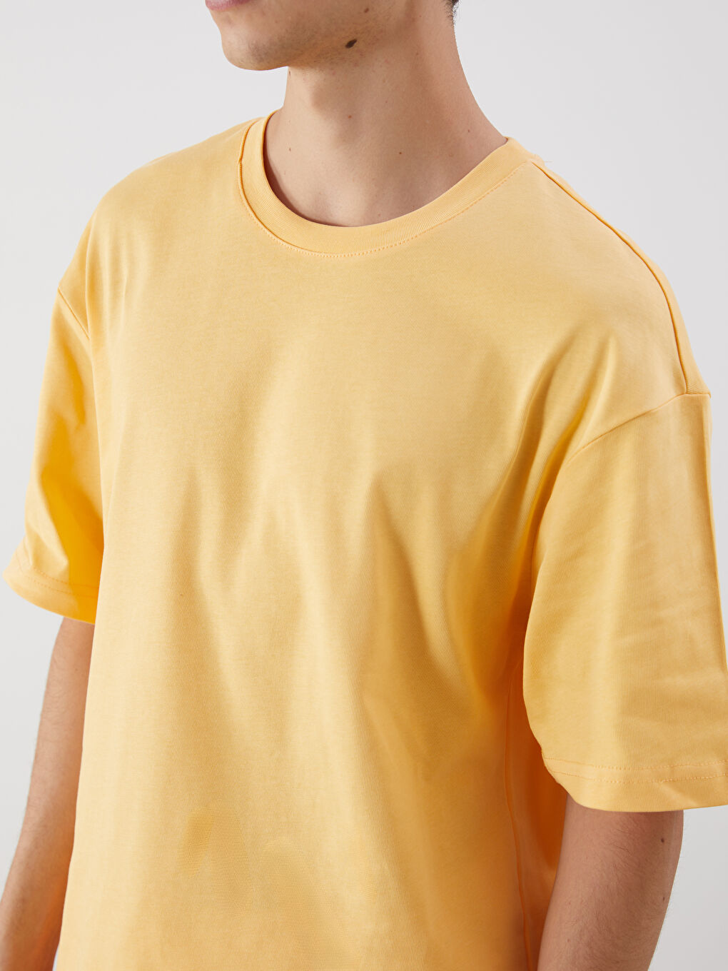 Crew Neck Jersey Men's T-Shirt -S52693Z8-FXZ