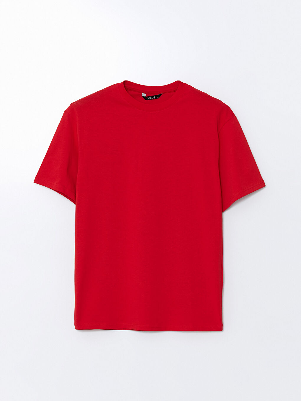Crew Neck Short Sleeve Combed Cotton Men's T-shirt -S52693Z8-HMW