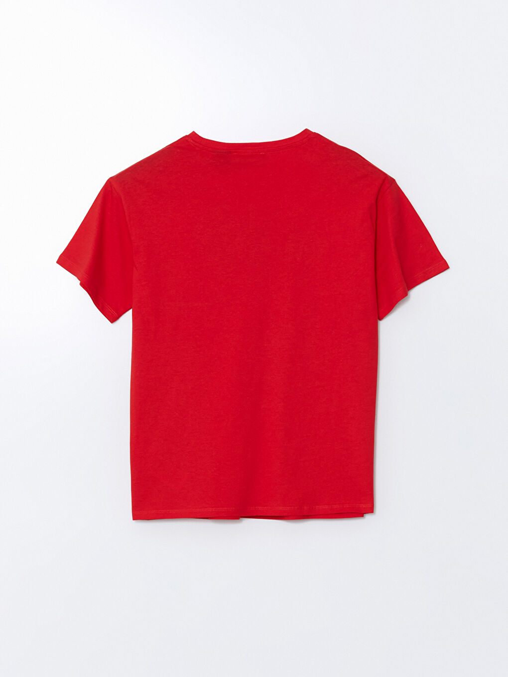 Crew Neck Short Sleeve Combed Cotton Men's T-shirt -S52693Z8-HMW