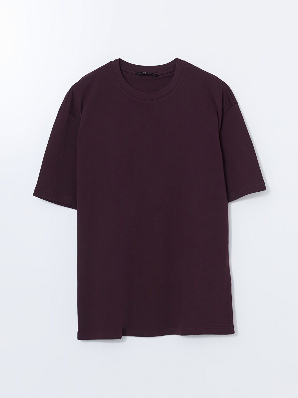 Crew Neck Short Sleeve Combed Cotton Men's T-shirt -S52693Z8-UV2