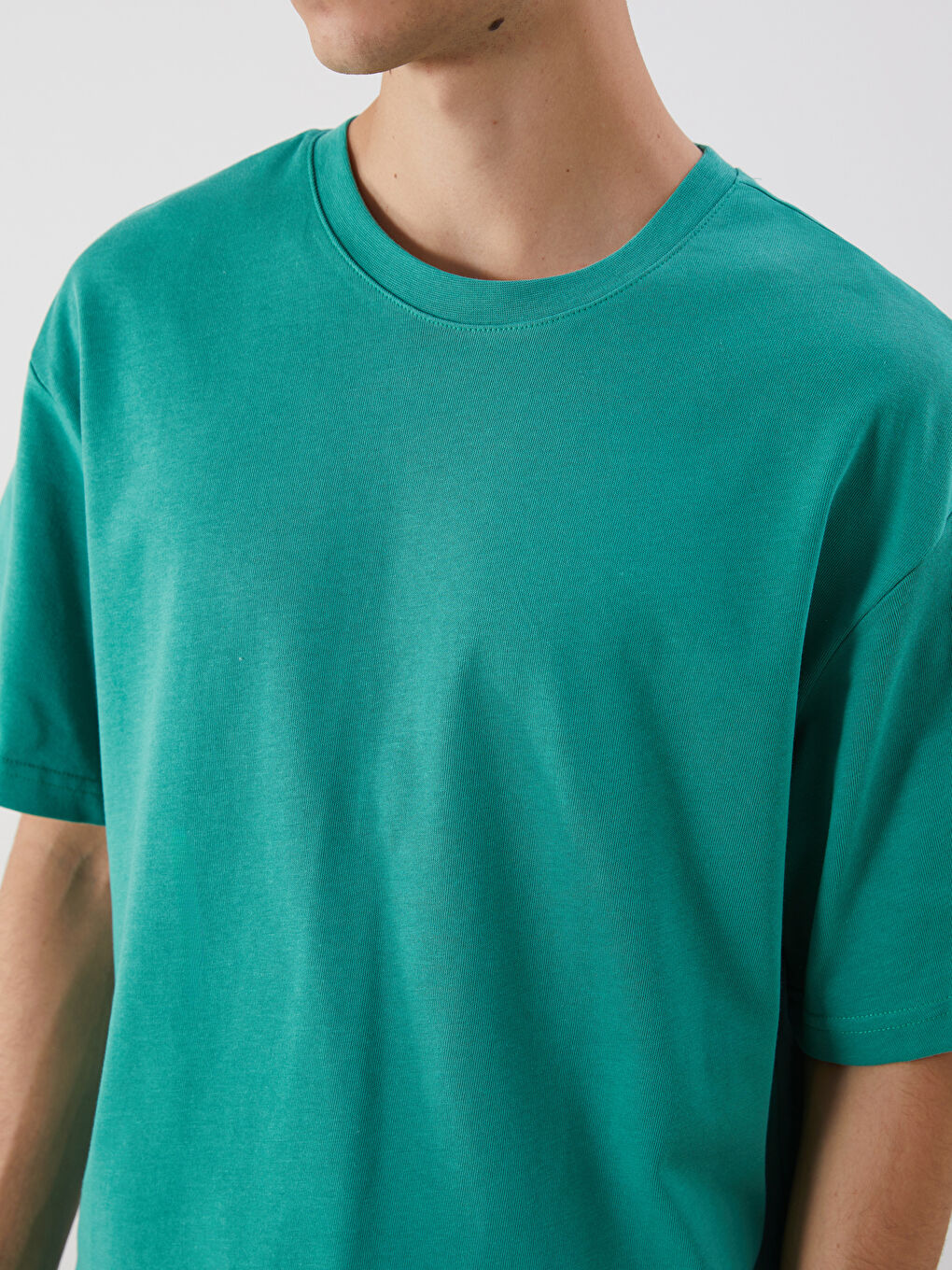 Crew Neck Jersey Men's T-Shirt -S52693Z8-ZSY