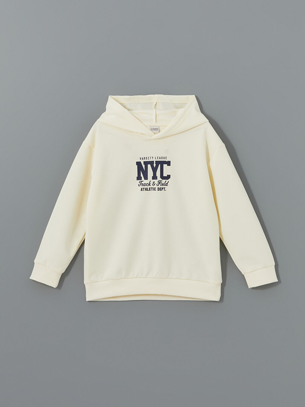 Hooded NYC Printed Boys' T-Shirt -S52766Z4-QVB