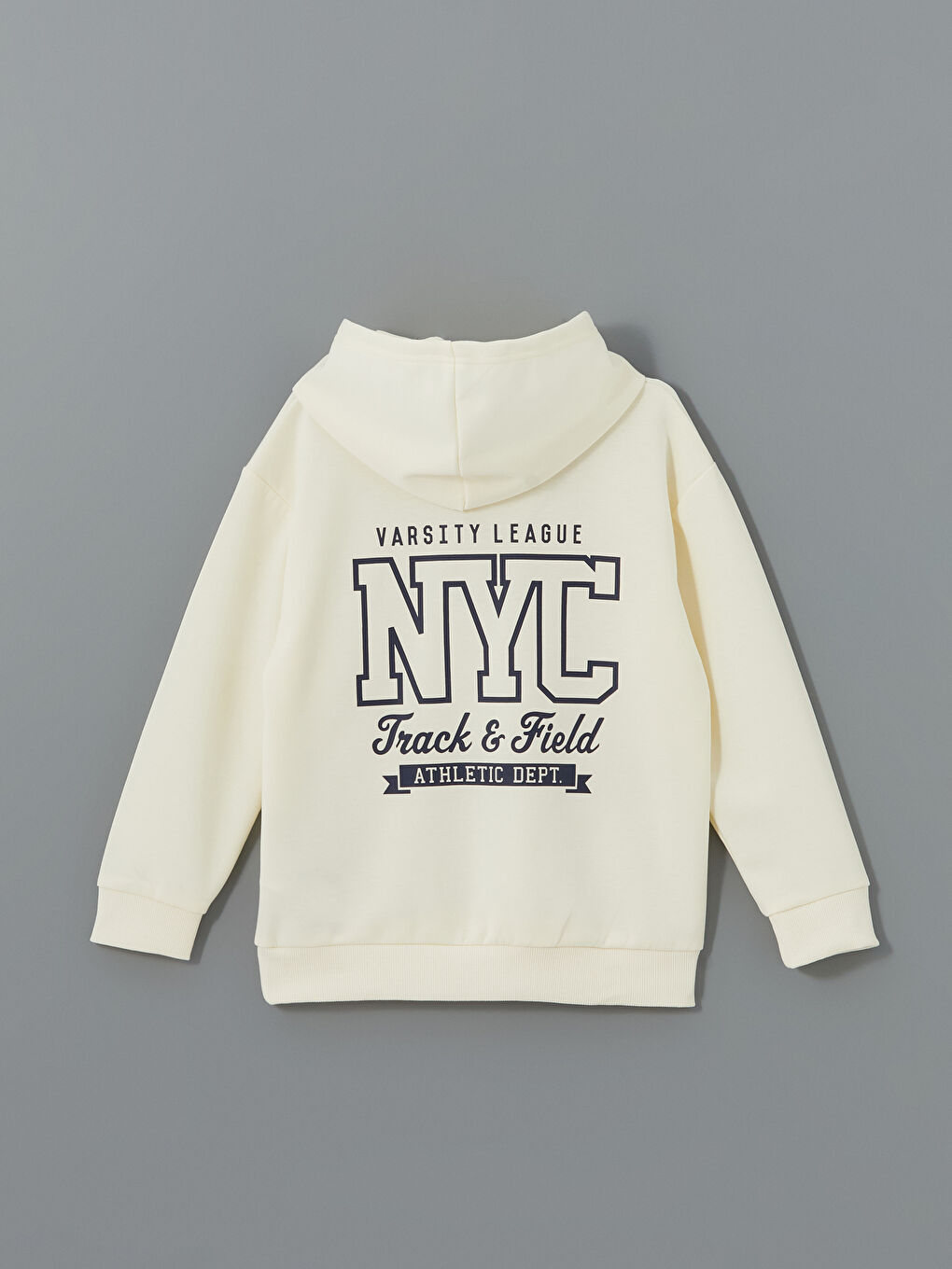 Hooded NYC Printed Boys' T-Shirt -S52766Z4-QVB