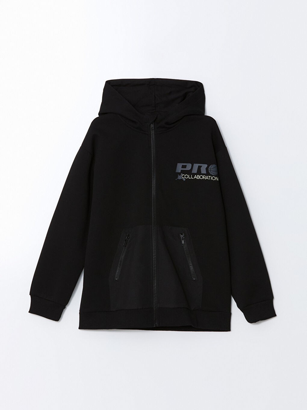 Hooded Boys' Zip-Up Sweatshirt -S52802Z4-CVL
