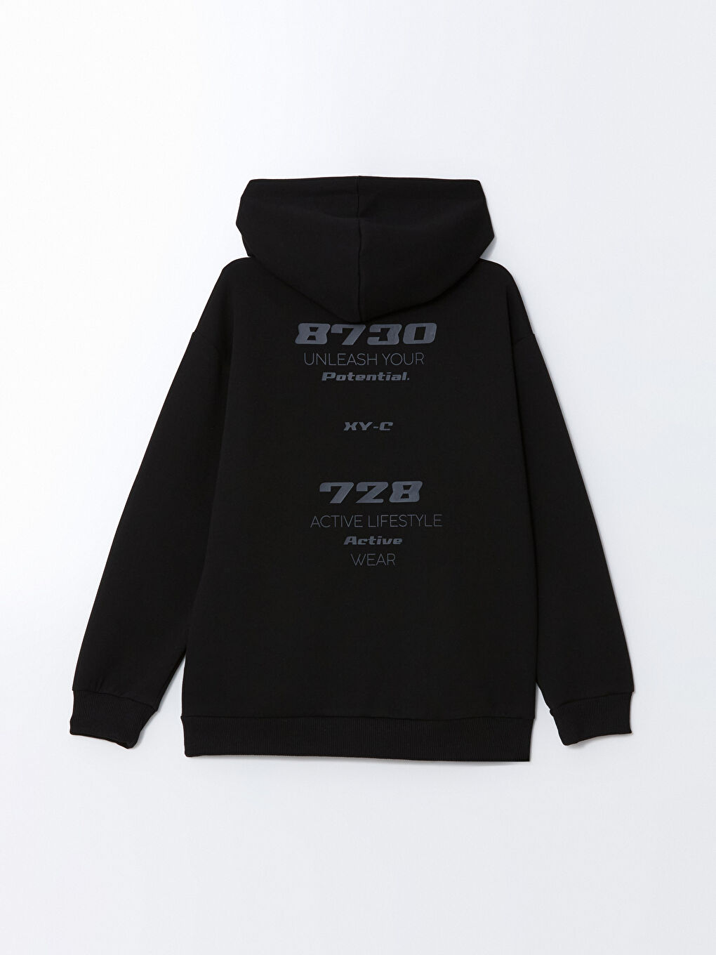 Hooded Boys' Zip-Up Sweatshirt -S52802Z4-CVL