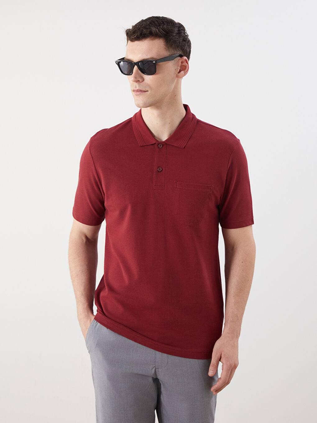 LCWAIKIKI Classic Polo Neck Short Sleeve Pique Men's T-Shirt -S52840Z8-ZQ1