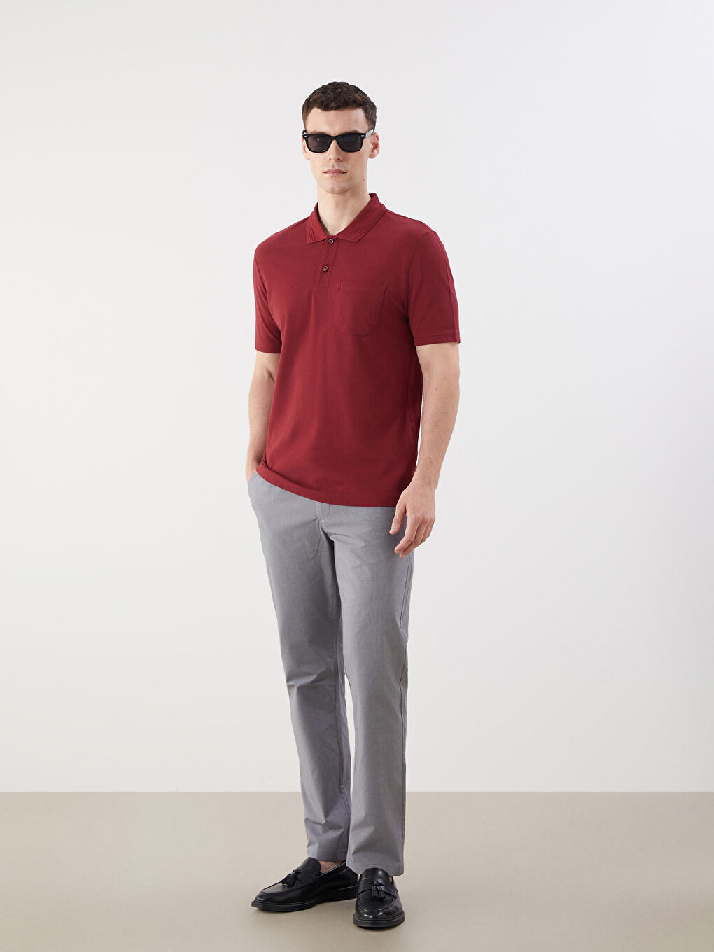 LCWAIKIKI Classic Polo Neck Short Sleeve Pique Men's T-Shirt -S52840Z8-ZQ1