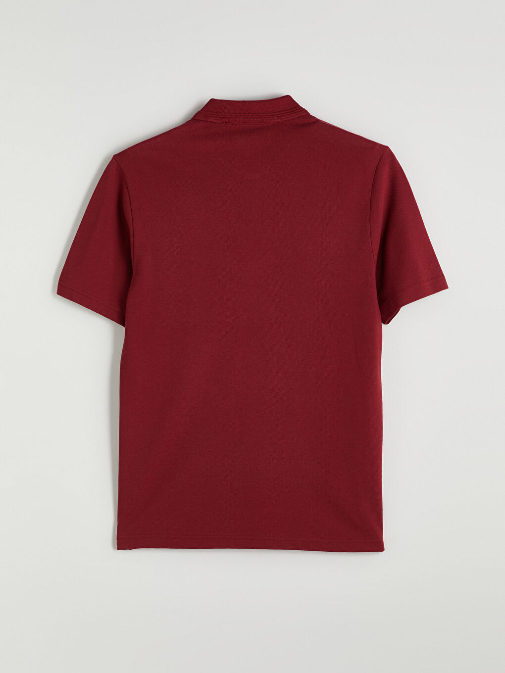 Polo Neck Short Sleeve Pique Men's T-Shirt -S52840Z8-ZQ1