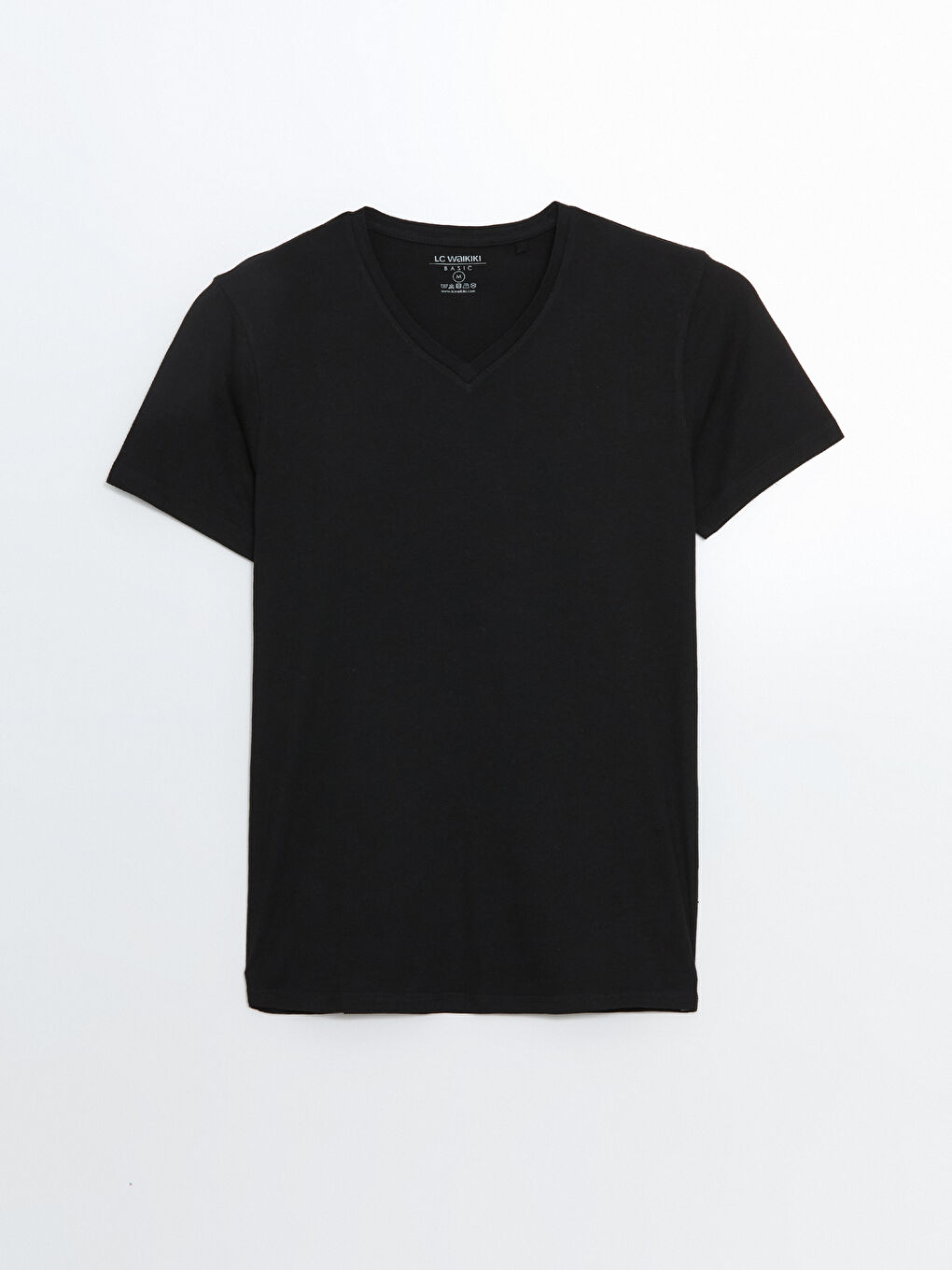 V-Neck Short Sleeve Jersey Men's T-Shirt -S52841Z8-CVL