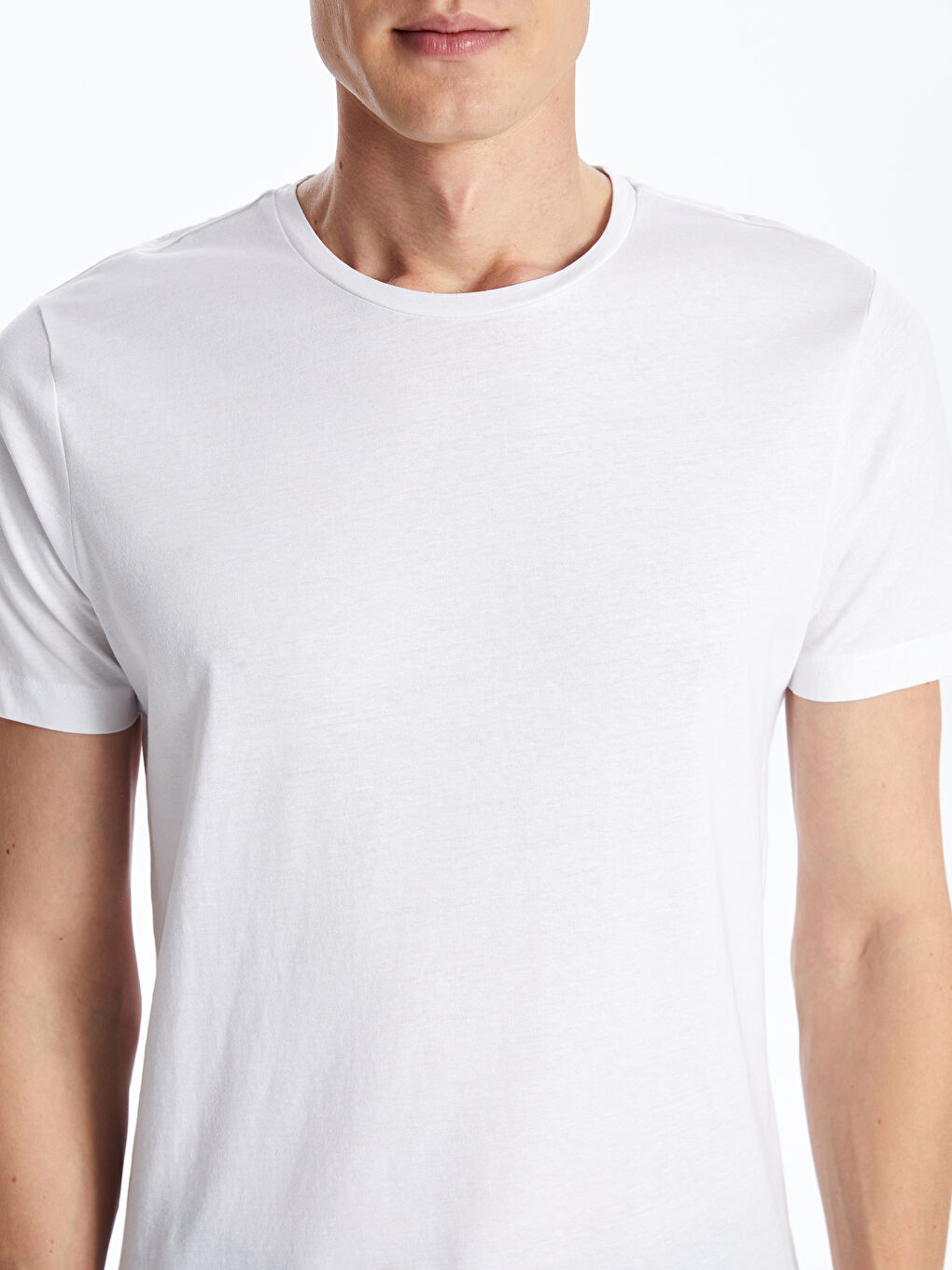 Crew Neck Jersey Men's T-Shirt -S52842Z8-Q6K