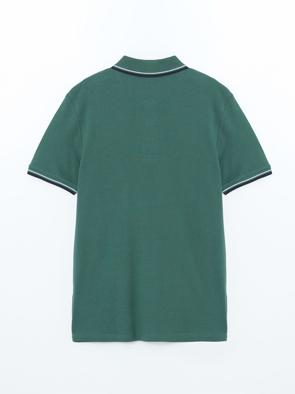 Polo Neck Short Sleeve Pique Men's T-Shirt -S52844Z8-HRB
