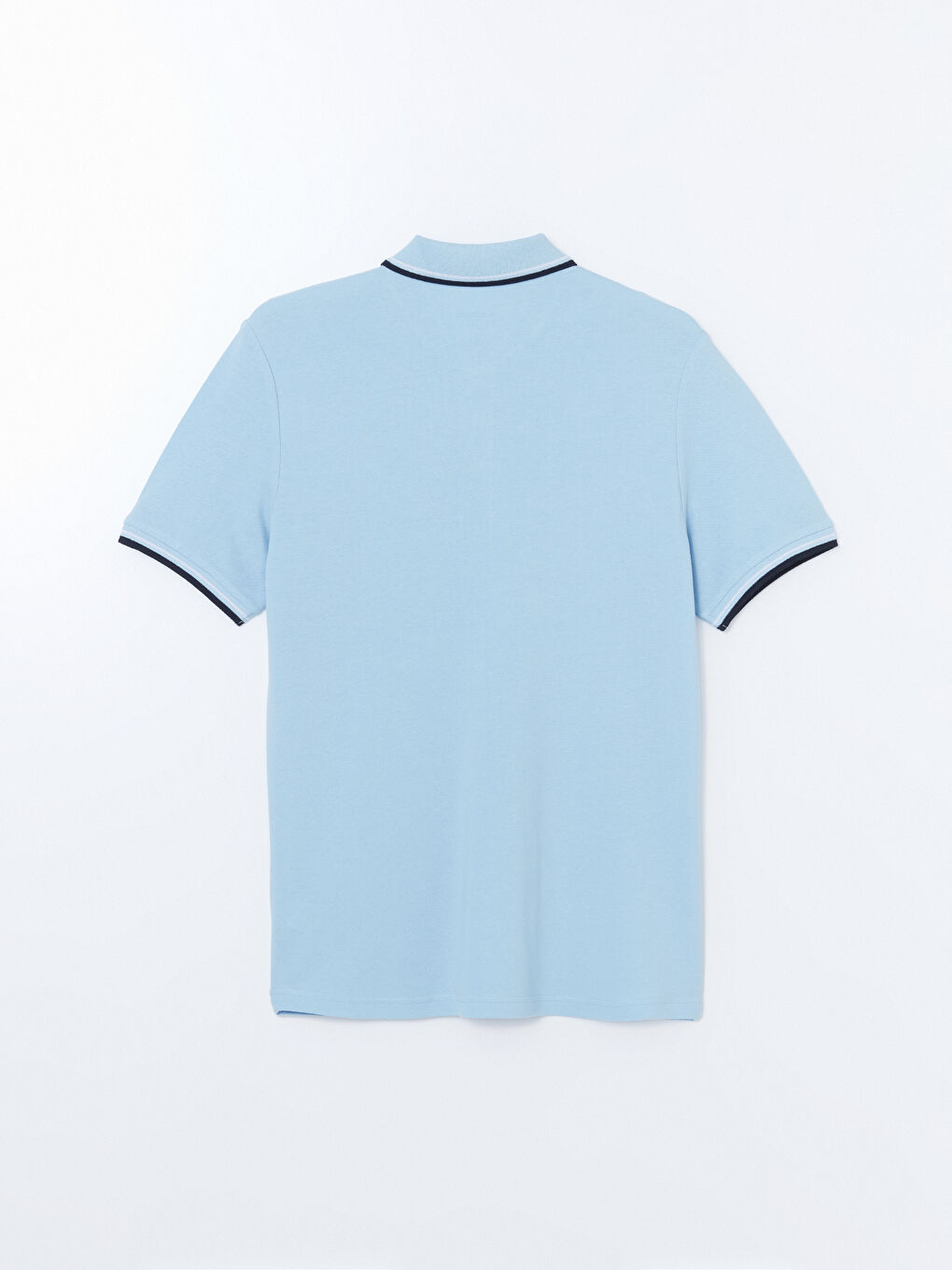 Polo Neck Short Sleeve Pique Men's T-Shirt -S52844Z8-Q2T
