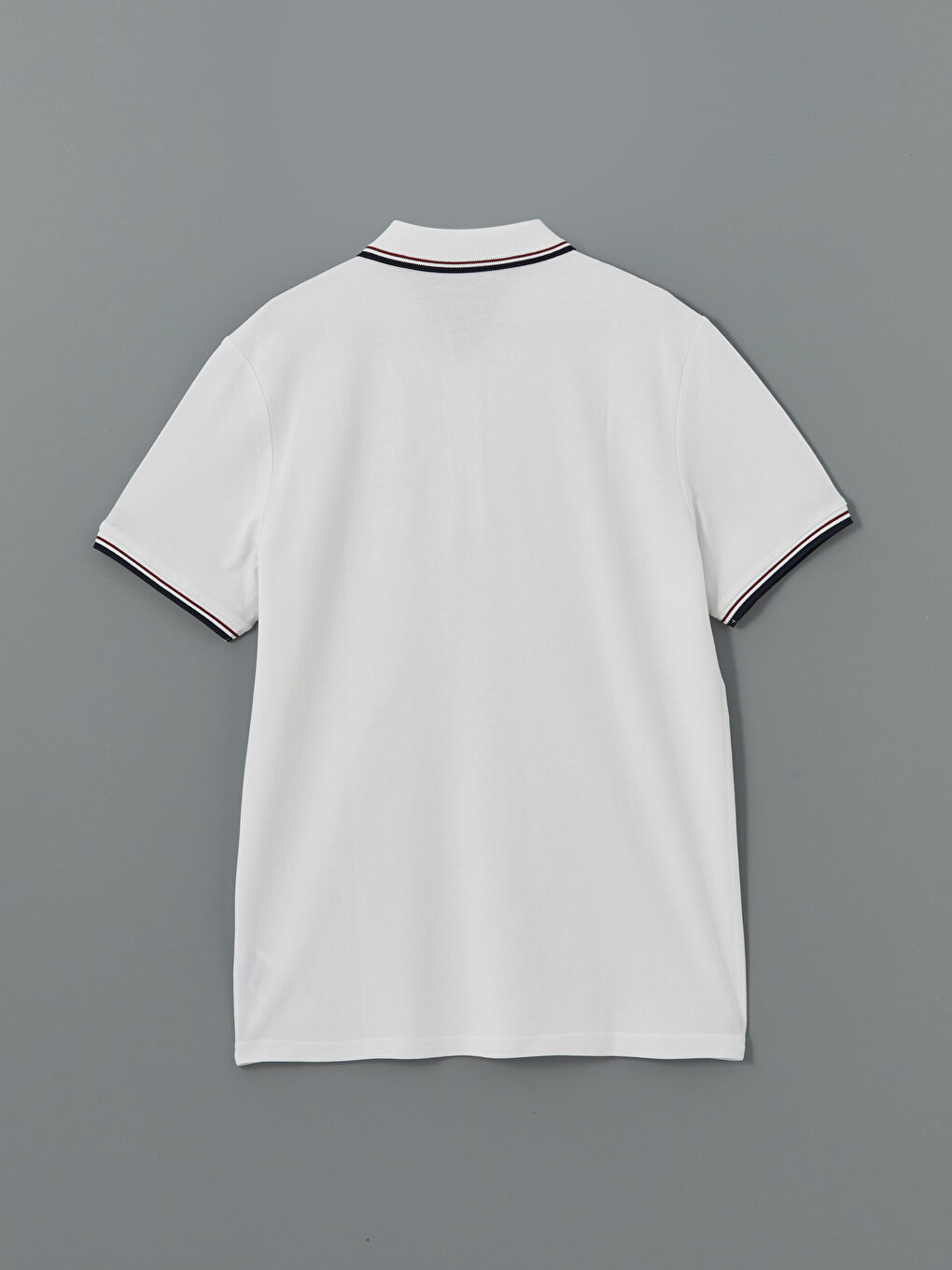 Polo Neck Short Sleeve Pique Men's T-Shirt -S52844Z8-Q6K