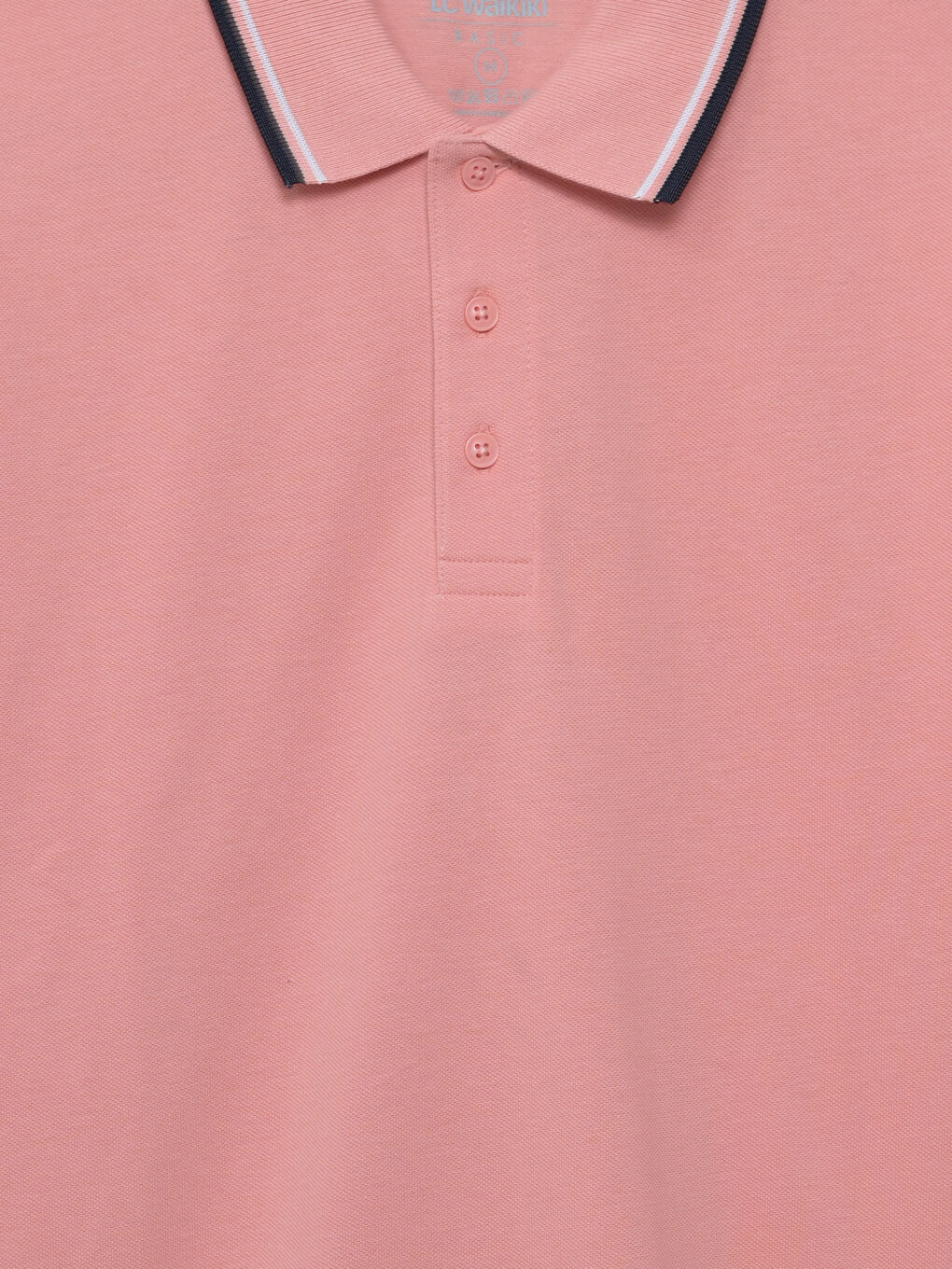 Polo Neck Short Sleeve Pique Men's T-Shirt -S52844Z8-Z0R