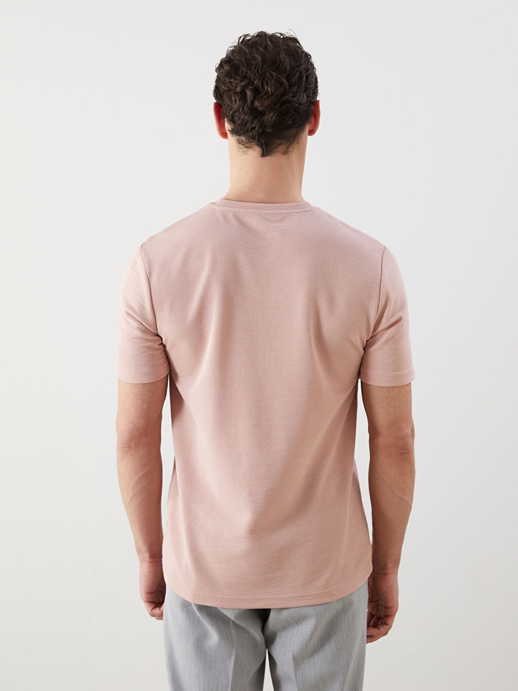 تيشيرت وردي رجل -S52849Z8-SPR